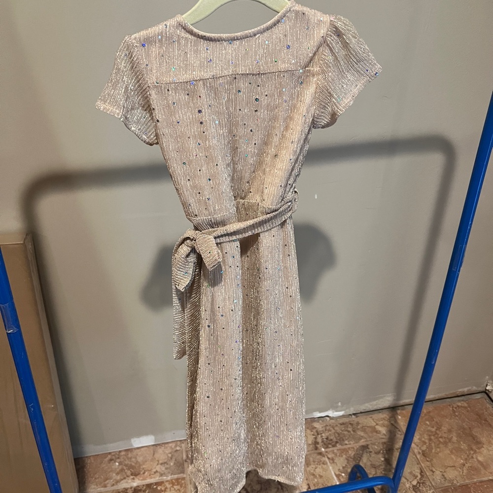 Baltic Born Child Grace Gown in Champagne - Picture 3 of 4